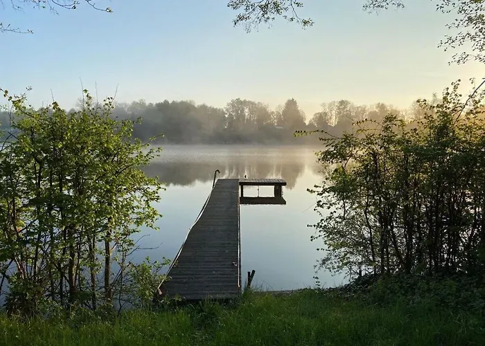 بيت للعطل Haeuschen Ueber Der Lanke Wuthenow